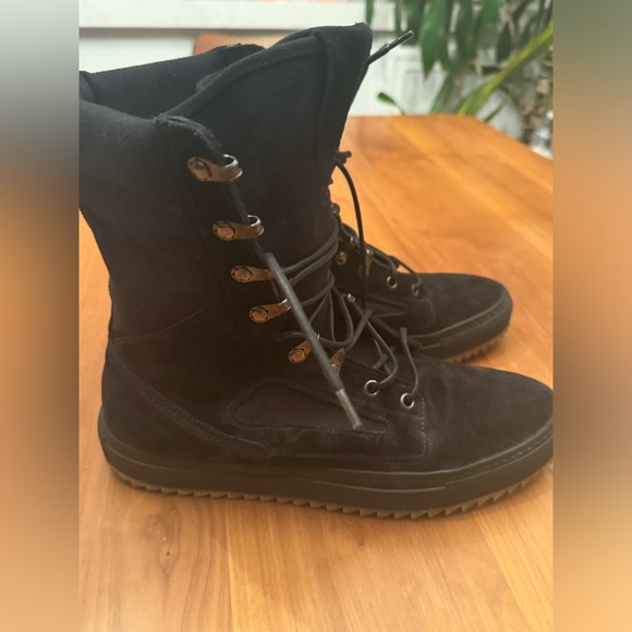 Android Homme Tactical hybrid Sneaker Combat Boots Mens 9 Leather Canvas Suede - Picture 5 of 11